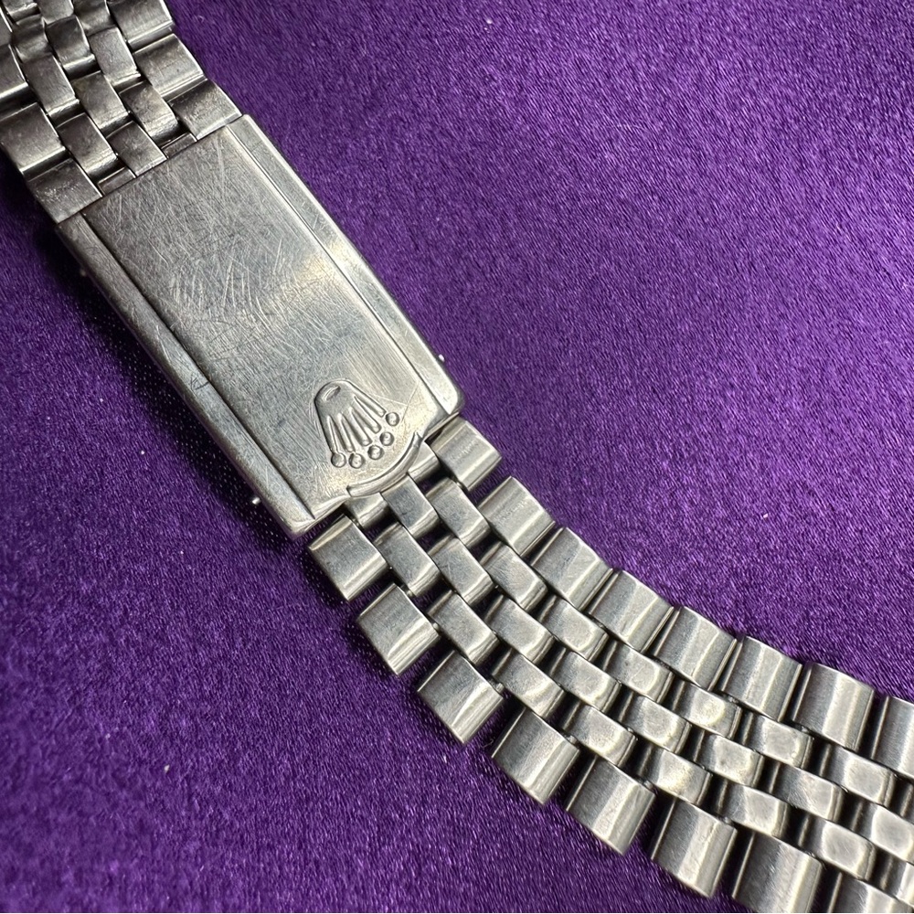 Rolex Vintage Stainless Steel Jubilee Bracelet 19mm - Picture 3 of 11